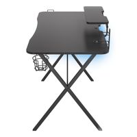 Miniatura 7 de MESA GAMING GENESIS HOLM 300 RGB NEGRO CARBONO