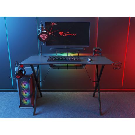 MESA GAMING GENESIS HOLM 300 RGB NEGRO CARBONO - Imagen 13 de 13 MESA GAMING GENESIS HOLM 300 RGB NEGRO CARBONO - Imagen 13 de 13