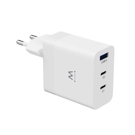 EWENT Cargador carga rapido 65w usb-c y usb-a - Imagen 2 de 4 EWENT Cargador carga rapido 65w usb-c y usb-a - Imagen 2 de 4