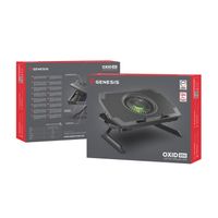 Miniatura 12 de BASE REFRIGERADORAS GENESIS OXID 850 RGB 15.6"-17.3" USB, 5 VENTILADORES