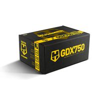 Miniatura 3 de Fuente Alimentación 750W NOX Hummer GDX 750 80 PLUS Gold Non-Modular Negro