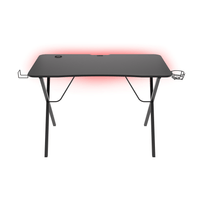 Miniatura 1 de MESA GAMING GENESIS HOLM 200 RGB NEGRO CARBONO