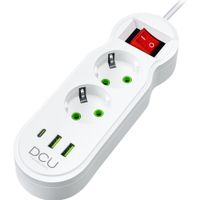 Miniatura 2 de REGLETA DCU 2 TOMAS + 3 PUERTOS USB 10.5W