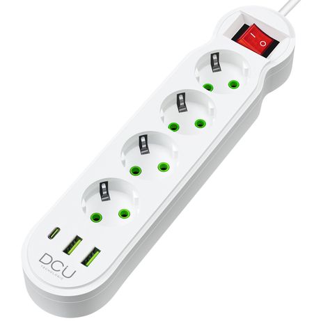 REGLETA DCU 4 TOMAS + 3 PUERTOS USB 10.5W - Imagen 2 de 3 REGLETA DCU 4 TOMAS + 3 PUERTOS USB 10.5W - Imagen 2 de 3