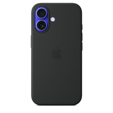 iPhone 16 Silicone Case with MagSafe - Black - Imagen 2 de 7 iPhone 16 Silicone Case with MagSafe - Black - Imagen 2 de 7