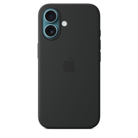 iPhone 16 Silicone Case with MagSafe - Black - Imagen 3 de 7 iPhone 16 Silicone Case with MagSafe - Black - Imagen 3 de 7
