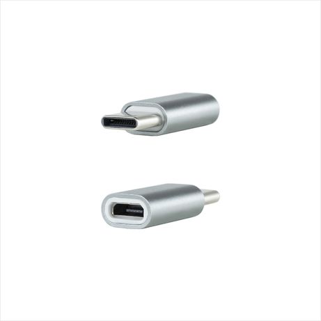ADAPTADOR NANO CABLE USB C/M - MICROUSB/H GRIS - Imagen 2 de 6 ADAPTADOR NANO CABLE USB C/M - MICROUSB/H GRIS - Imagen 2 de 6