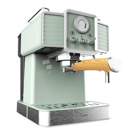 CAFETERA CECOTEC VINTAGE ESPRESSO 20 TRADIZIONALE OLIVE - Imagen 3 de 12 CAFETERA CECOTEC VINTAGE ESPRESSO 20 TRADIZIONALE OLIVE - Imagen 3 de 12