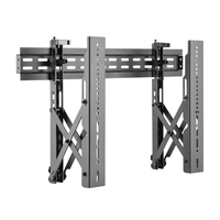 Miniatura 1 de AISENS Soporte para Videowall Nivelable y Funci  n Pop Out para TV 45Kg de 37 70  Negro