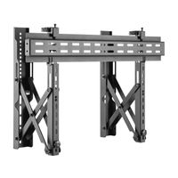 Miniatura 3 de AISENS Soporte para Videowall Nivelable y Funci  n Pop Out para TV 45Kg de 37 70  Negro