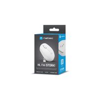 Miniatura 12 de RATON NATEC STORK OPTICO INALAMBRICO 1600 DPI BLANCO
