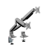 Miniatura 3 de SOPORTE MESA MONITOR EWENT EW1528 HASTA 35"  MAX.15G 2 BRAZOS PLATA