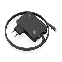 Miniatura 1 de AISENS ASCH 1PD90WL034 BK cargador de dispositivo m  vil Universal Negro Corriente alterna Interior