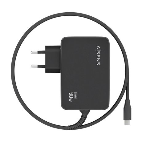 AISENS ASCH 1PD90WL034 BK cargador de dispositivo m vil Universal Negro Corriente alterna Interior - Imagen 4 de 7 AISENS ASCH 1PD90WL034 BK cargador de dispositivo m vil Universal Negro Corriente alterna Interior - Imagen 4 de 7