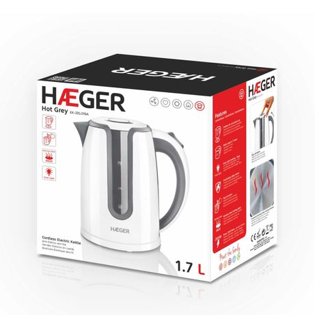 HAEGER HOT GREY HERVIDORA 1.7L - Imagen 3 de 3 HAEGER HOT GREY HERVIDORA 1.7L - Imagen 3 de 3