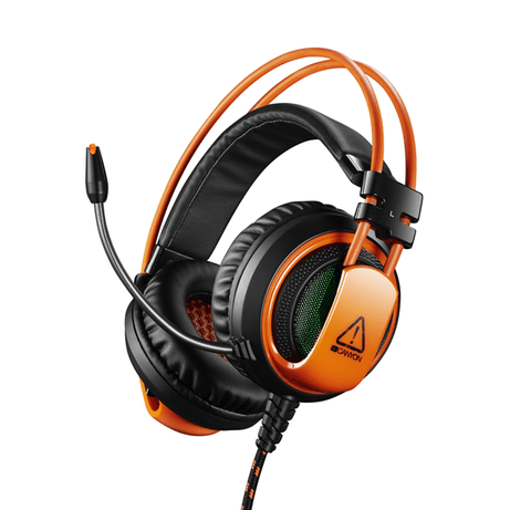 CANYON Gaming Auriculares con conector de 3.5 mm mas conector USB para la funcion de vibracion con boton de control de luz - Imagen 1 de 4 CANYON Gaming Auriculares con conector de 3.5 mm mas conector USB para la funcion de vibracion con boton de control de luz - Imagen 1 de 4