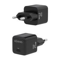 Miniatura 4 de CARGADOR AISENS GAN 25W 1XUSB-C PD3.0 QC4.0 NEGRO