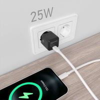 Miniatura 6 de CARGADOR AISENS GAN 25W 1XUSB-C PD3.0 QC4.0 NEGRO