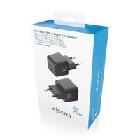 Miniatura 7 de CARGADOR AISENS GAN 25W 1XUSB-C PD3.0 QC4.0 NEGRO