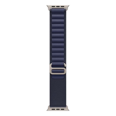 49mm Navy Alpine Loop - Small - Natural Titanium Finish - Imagen 2 de 4 49mm Navy Alpine Loop - Small - Natural Titanium Finish - Imagen 2 de 4