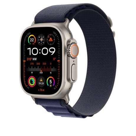 49mm Navy Alpine Loop - Small - Natural Titanium Finish - Imagen 3 de 4 49mm Navy Alpine Loop - Small - Natural Titanium Finish - Imagen 3 de 4