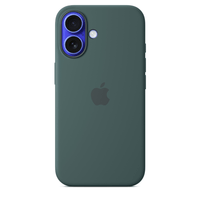 Miniatura 1 de iPhone 16 Silicone Case with MagSafe - Lake Green