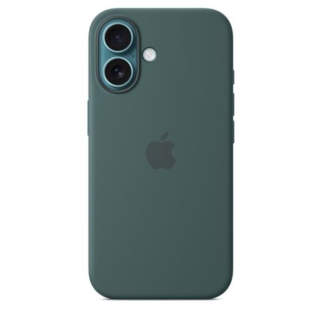 iPhone 16 Silicone Case with MagSafe - Lake Green - Imagen 3 de 7 iPhone 16 Silicone Case with MagSafe - Lake Green - Imagen 3 de 7