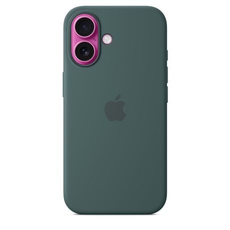 iPhone 16 Silicone Case with MagSafe - Lake Green - Imagen 4 de 7 iPhone 16 Silicone Case with MagSafe - Lake Green - Imagen 4 de 7