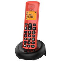 Miniatura 1 de TELEFONO SOBREMESA ALCATEL E160 ROJO DEC