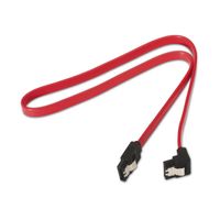 Miniatura 3 de CABLE AISENS SATA ACODADO CON ANCLAJES VELOCIDAD HASTA 3GBP S 0 5M ROJO A130 0156