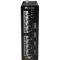 Miniatura 2 de S5735I-S8T4SN-V2 (8 10/100/1000BASE-T ports, 4 GE SFP ports, DIN Rail Mounting, Dual redundant 9.6 to 60V DC power, Fanless)