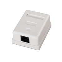 Miniatura 1 de Aisens Roseta De Superficie Rj45 Cat.6 Utp 1 Toma Blanco