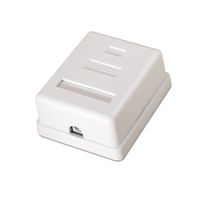 Miniatura 3 de Aisens Roseta De Superficie Rj45 Cat.6 Utp 1 Toma Blanco