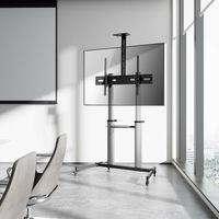 Miniatura 6 de SOPORTE SUELO AISENS RUEDAS BANDEJA DVD CAMARA MONITOR/TV 100KG 60-100