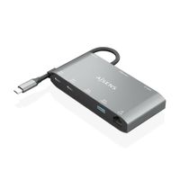 Miniatura 3 de USB-C DOCK AISENS 8 EN 1 HDMI VGA RJ45 2XUSB-A 2XUSB-C 5G USB-C PD