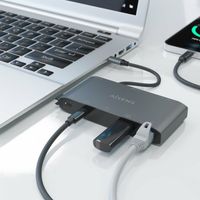 Miniatura 6 de USB-C DOCK AISENS 8 EN 1 HDMI VGA RJ45 2XUSB-A 2XUSB-C 5G USB-C PD