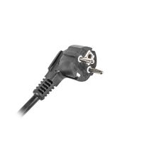 Miniatura 3 de REGLETA LANBERG 1U 16A SCHUKO 19 8X NEGRO 2M