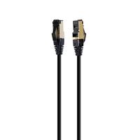 Miniatura 1 de CABLE RED S-FTP GEMBIRD CAT 8 LSZH NEGRO 5 M