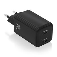 Miniatura 2 de CARGADOR AISENS GAN 65W 2XUSB-C PD3.0 QC4.0 NEGRO