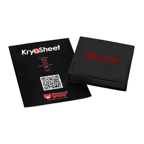 ALMOHADILLA PASTA TERMICA GRIZZLY KRYOSHEET 33X33X0,2MM - Imagen 2 de 6 ALMOHADILLA PASTA TERMICA GRIZZLY KRYOSHEET 33X33X0,2MM - Imagen 2 de 6