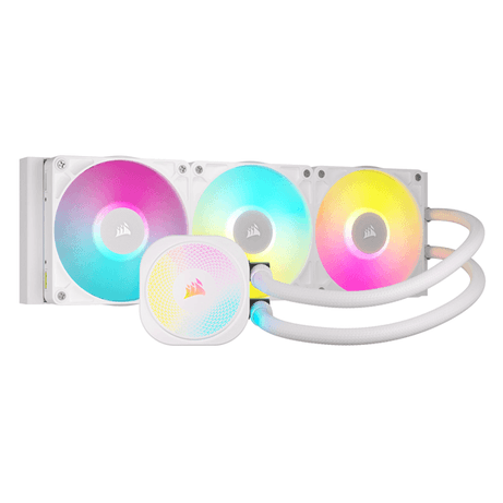 REFRIGERACION LIQUIDA CORSAIR ICUE LINK TITAN 360 RX ARGB | 360MM | BLANCO - Imagen 1 de 6 REFRIGERACION LIQUIDA CORSAIR ICUE LINK TITAN 360 RX ARGB | 360MM | BLANCO - Imagen 1 de 6