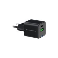 Miniatura 2 de CARGADOR DE PARED CONCEPTRONIC USB-C x1 USB-Ax1 QUICKCHARGE 3.0 GaN PPS 20W COLOR NEGRO