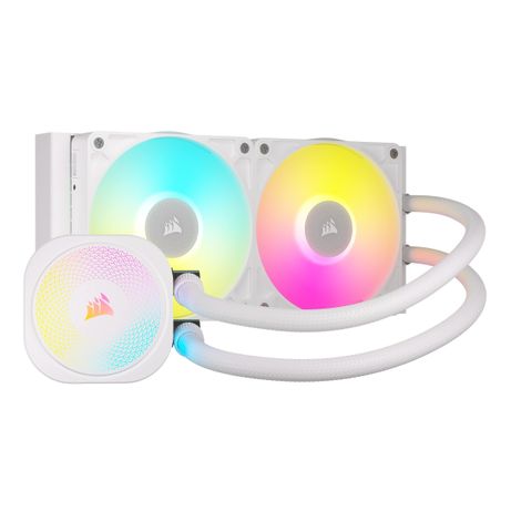 REFRIGERACION LIQUIDA CORSAIR ICUE LINK TITAN 240 RX ARGB | 240MM | BLANCO - Imagen 2 de 6 REFRIGERACION LIQUIDA CORSAIR ICUE LINK TITAN 240 RX ARGB | 240MM | BLANCO - Imagen 2 de 6