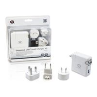 Miniatura 6 de KIT CONCEPTRONIC CARGADOR DE VIAJE UNIVERSAL INCLUYE CARGADOR USB A COCHE Y PARED USB 5V 2A