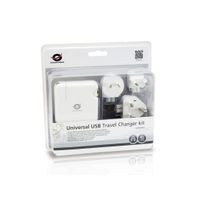 Miniatura 7 de KIT CONCEPTRONIC CARGADOR DE VIAJE UNIVERSAL INCLUYE CARGADOR USB A COCHE Y PARED USB 5V 2A