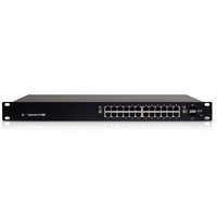 Miniatura 1 de SWITCH UBIQUITI ES-24-250W EDGESWITCH 24P 250W EDGEMAX POE 250W