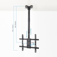 Miniatura 5 de Tooq LPCE1175TSLI-B Soporte techo TV 32-75