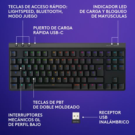 G515 KBD Lightspeed TKL BLACK ES - Imagen 7 de 9 G515 KBD Lightspeed TKL BLACK ES - Imagen 7 de 9