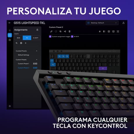 G515 KBD Lightspeed TKL BLACK ES - Imagen 8 de 9 G515 KBD Lightspeed TKL BLACK ES - Imagen 8 de 9