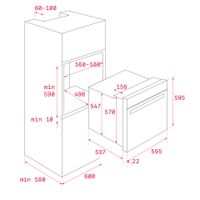 Miniatura 14 de HORNO TEKA MULTIFUNCION HLB 8400 BK NEGRO